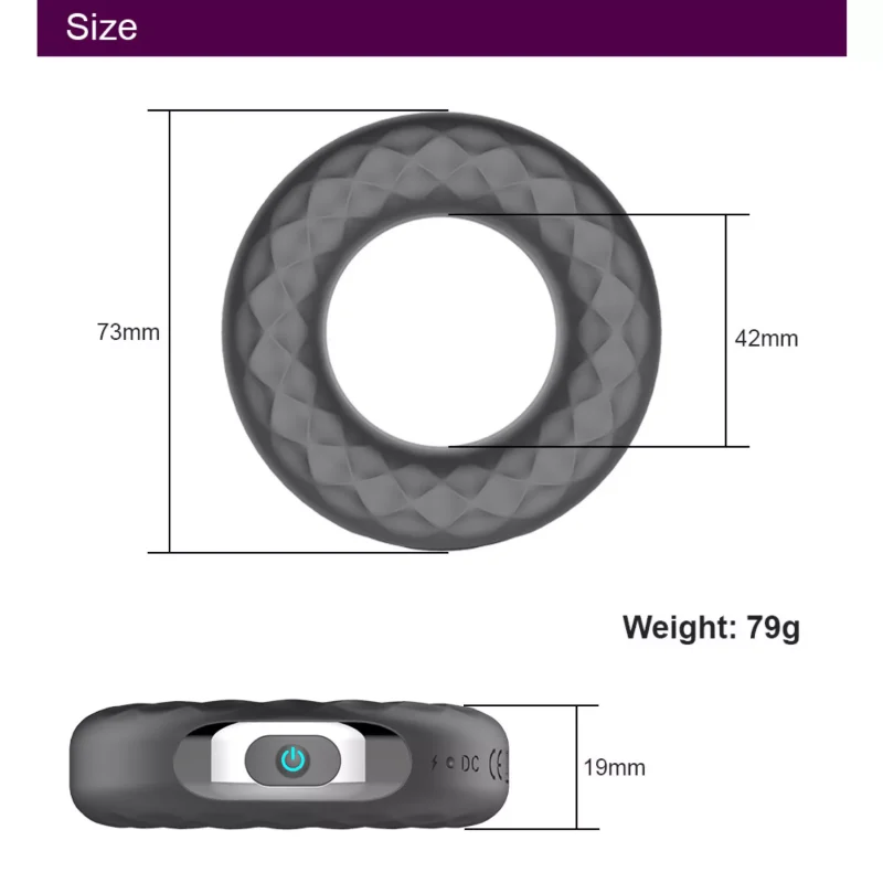 Rechargeable Vibrating Cockring