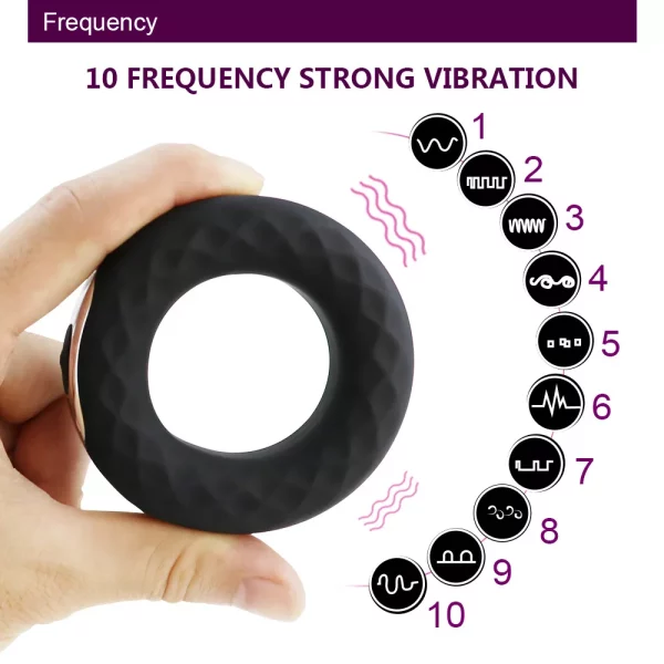 Rechargeable Vibrating Cockring