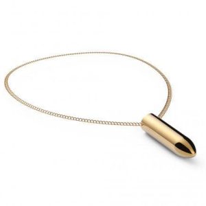 Necklace with Bullet Pendant Vibrator