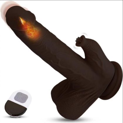 Black Mamba thrusting Licker vibrating Dildo