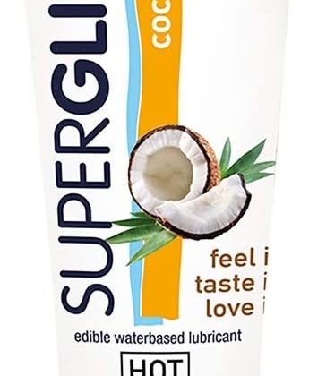 HOT Superglide edible lubricant waterbased - coconut - 75 ml