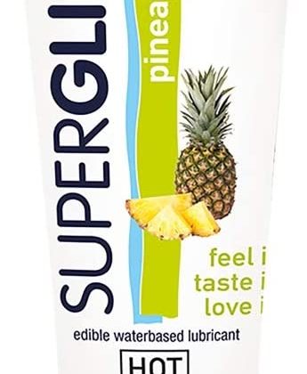 HOT Superglide edible lubricant waterbased - pineapple - 75 ml