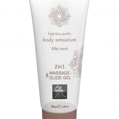 SHIATSU Massage- & Glide Gel 2in1 Silky touch