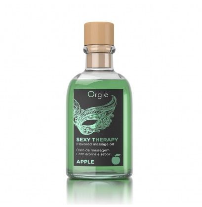 Orgie Lips Massage Kit Apple - 100 ml