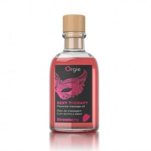 Orgie Lips Massage Kit Strawberry - 100 ml