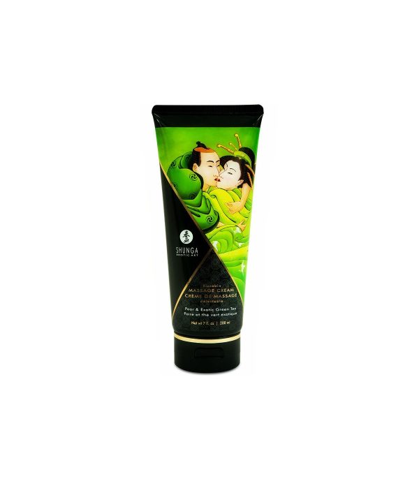 Pear & Exotic Green Tea Kissable Massage Cream 200ml