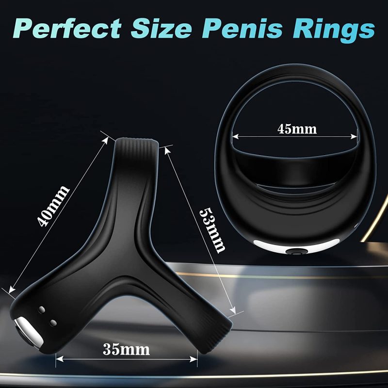 Grilent Triangular Vibrating Cock Ring