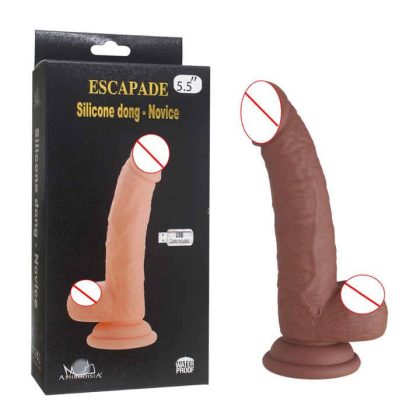 5.5" Escapede Silicone Dong – Novice