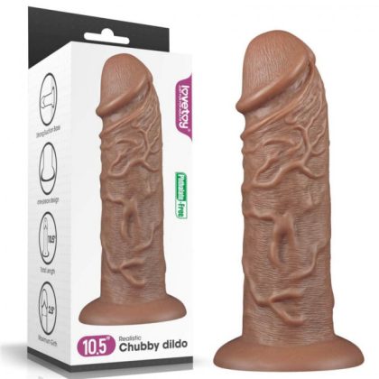 10.5 Realistic Chubby Dildo