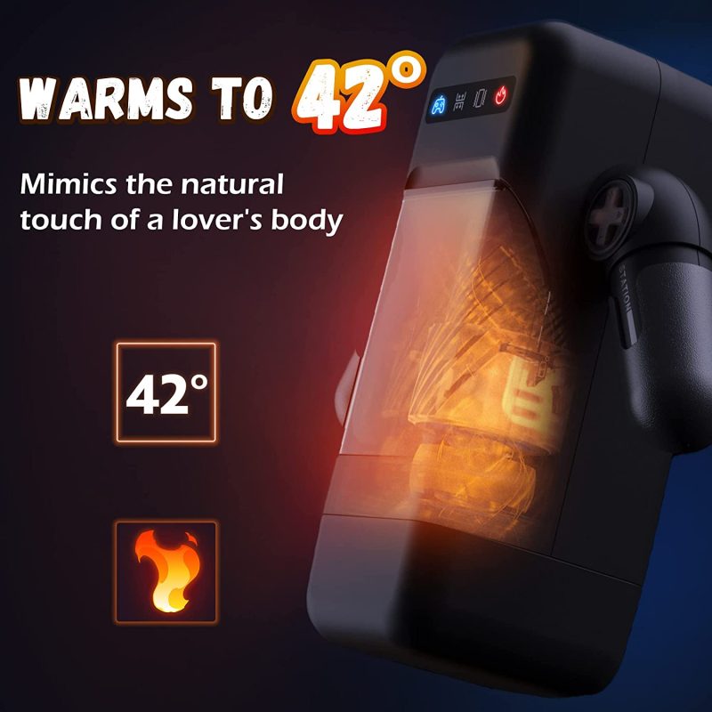 Amovibe Masturbator with Heating system