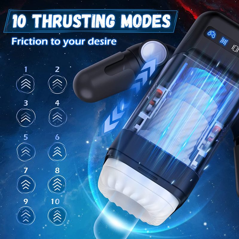 Amovibe Masturbator with Heating system