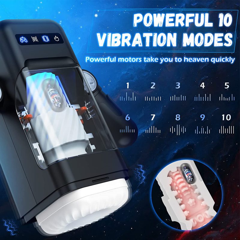 Amovibe Masturbator with Heating system