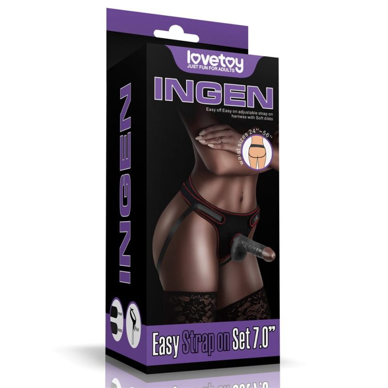 7 inches Easy Strapon - Ingen – Lovetoy