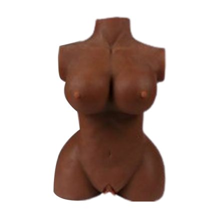 Dark Skin Half Lady Sex Doll 8.5kg