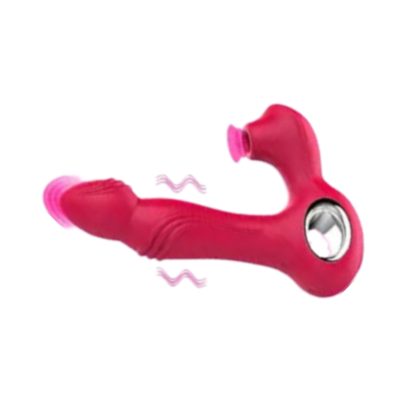 12 Functions Digging Sucking Vibrator