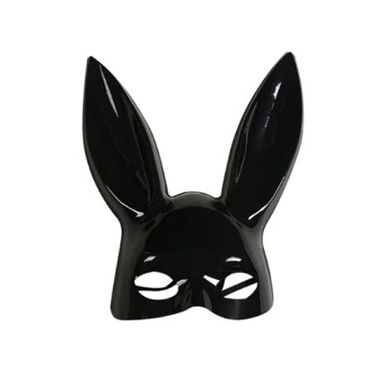 Bondage Bunny Mask (Black)