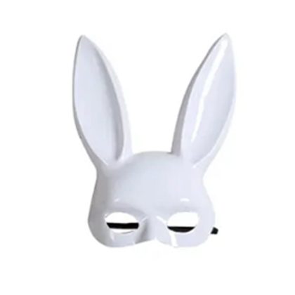 Bondage Bunny Mask (White)