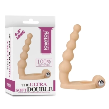 Lovetoy The Ultra Soft Bead 6.5” Vibrating Cock Ring