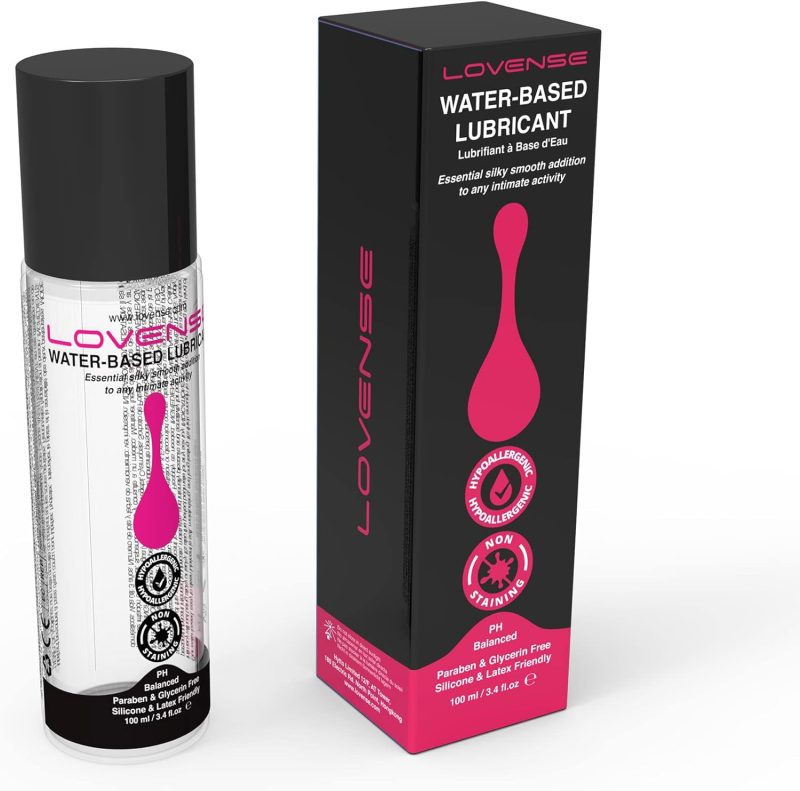 Lovense Water Based Lube - Glycerin Free 100ml - Image 2