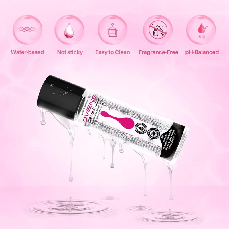 Lovense Water Based Lube - Glycerin Free 100ml - Image 5