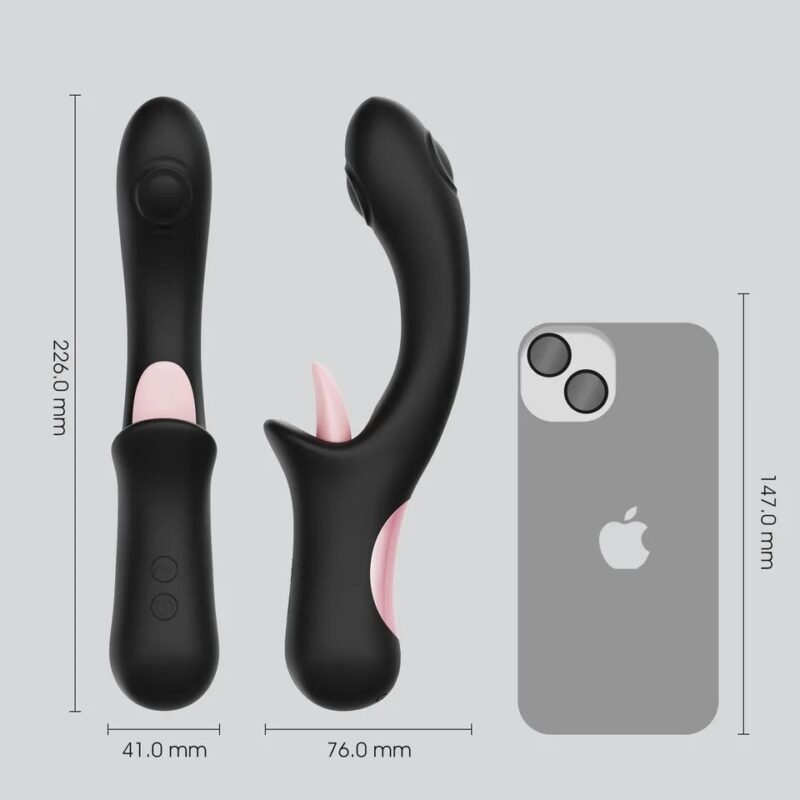 Winyi Gemma Licking & Tapping Vibrator - Image 4