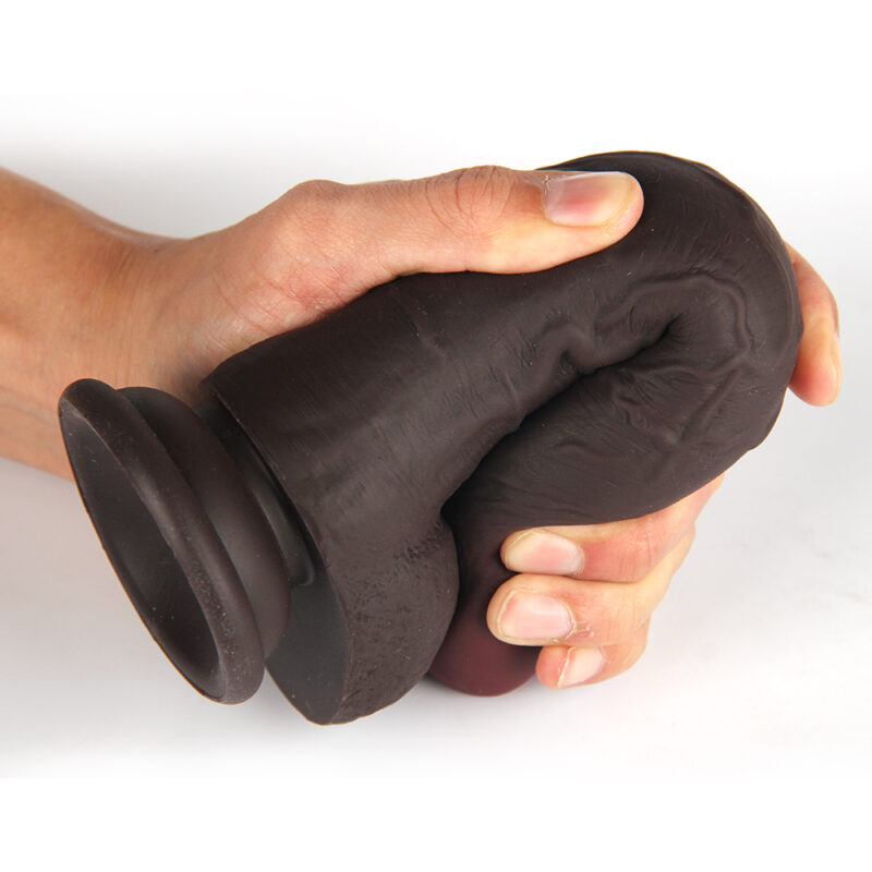 Red Cap African Warrior Dildo - 9"