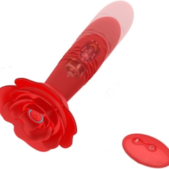 Rose Thrusting Anal Plug