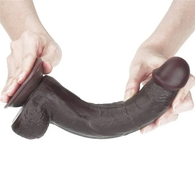 Red Cap African Warrior Dildo - 9"