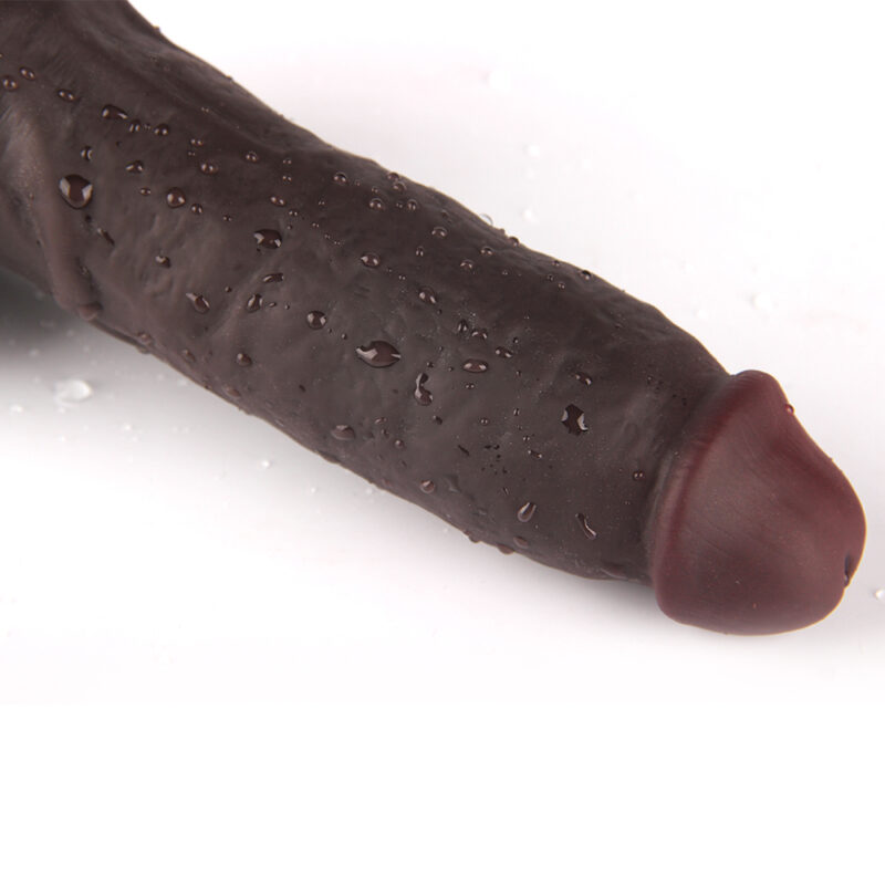 Red Cap African Warrior Dildo - 9"