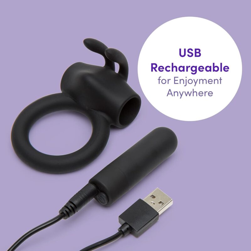 Rechargeable Rabbit Cockring