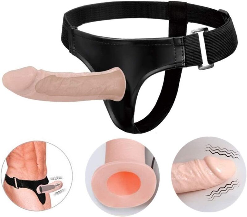 Ultra Passionate Harness Strapon with Multi Function Vibrator