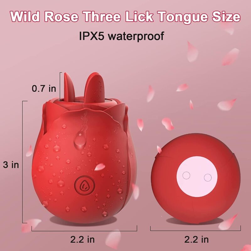 Licking Rose