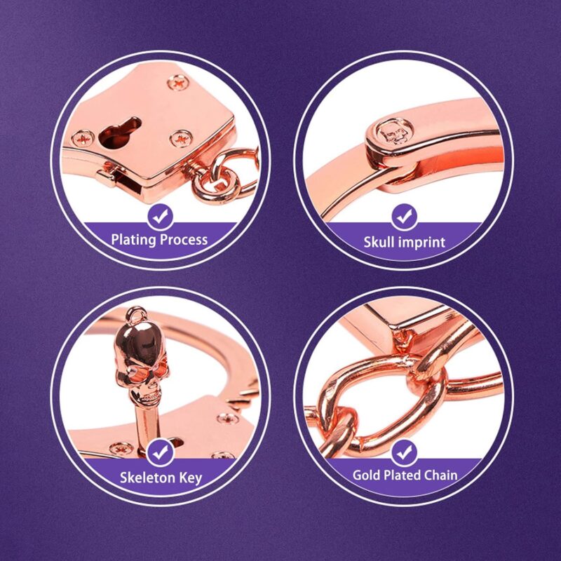 Superior Quality Silver Metal Cuffs