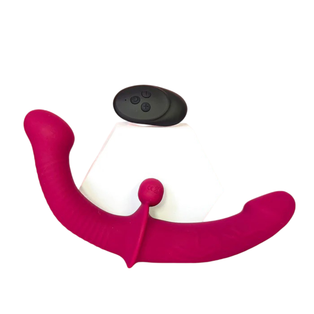 Double ended Vibrator with Remote