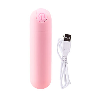 Rechargeable Bullet Vibrator (Pink)
