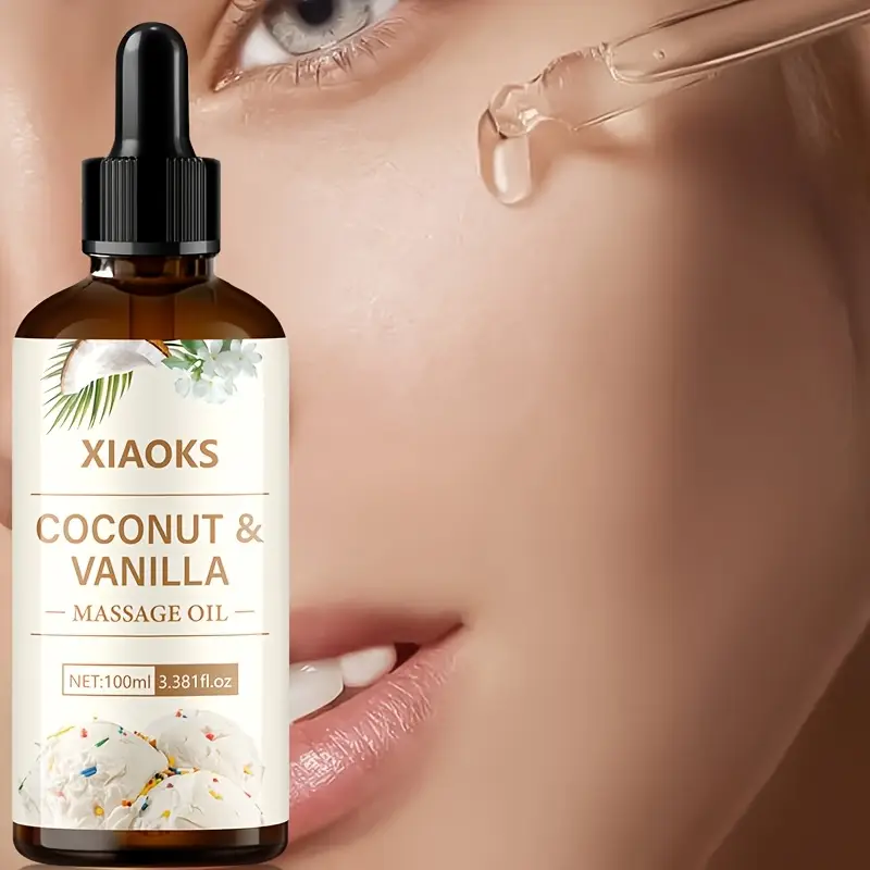 Xiaoks Coconut & Vanilla Massage Oil - 100ml