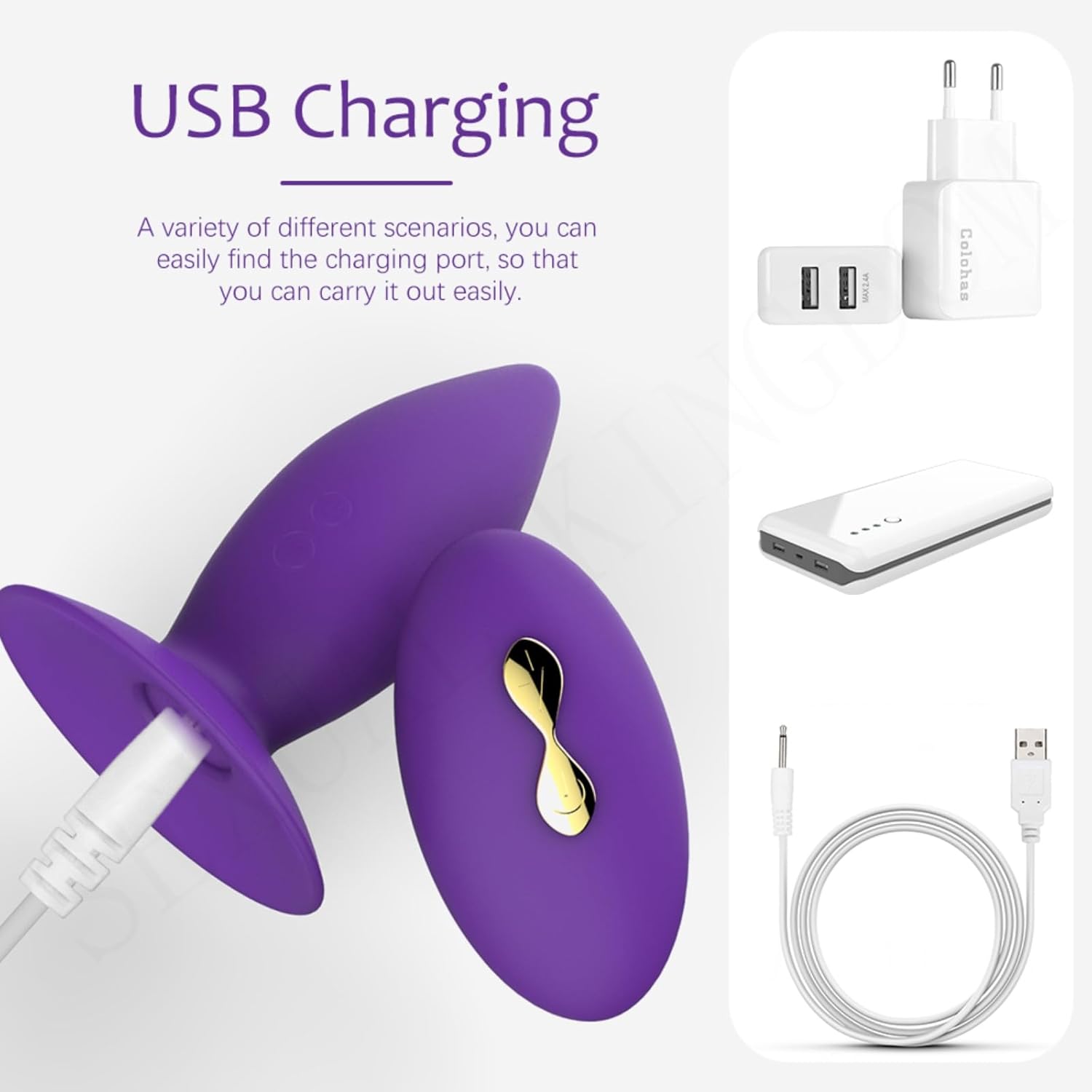 Wireless Remote Control Anal Plug