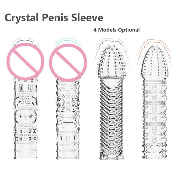 Silicone Reusable Spike Condom