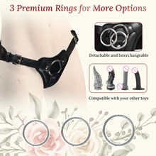 Superior Leather Strapon Harness Belt