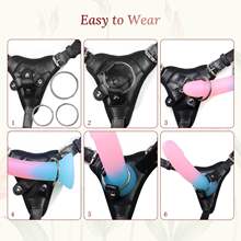 Superior Leather Strapon Harness Belt