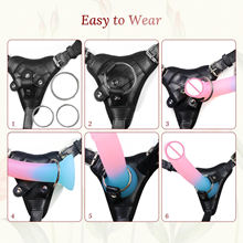 Superior Leather Strapon Harness Belt