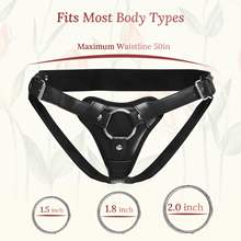 Superior Leather Strapon Harness Belt