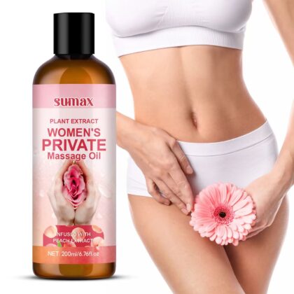 Women's Private Massage Oil - SUMAX - 200ml - Peach