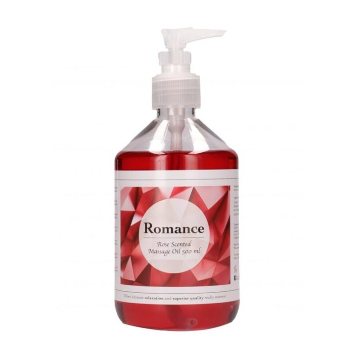 Romance - Massage Oil - Rose Scented 17 Fl oz/500ml