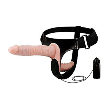 Dual Penis Strapon - Vibrating