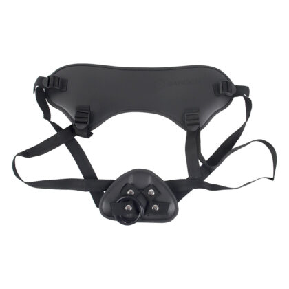 Strapon Harness with Wide Support (Black)
