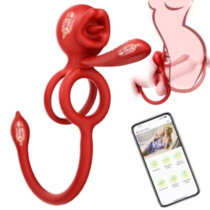 Shared Double Penis Ring