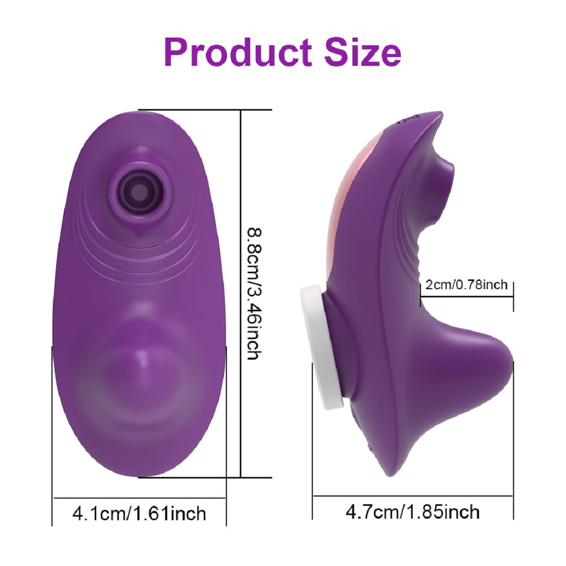 Wearable Sucking Pant Vibrator with Magnet