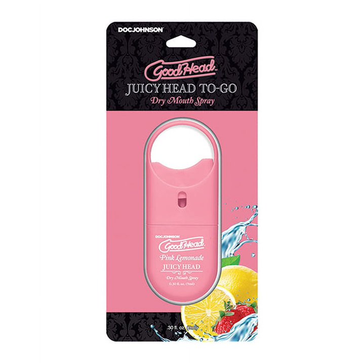 GoodHead Juicy Head Dry Mouth Spray To-Go Pink Lemonade .30oz