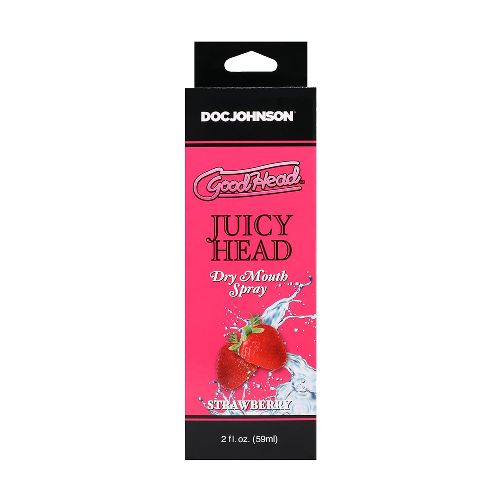 Goodhead Wet Head Dry Mouth Spray Sweet Strawberry 2 Ounce